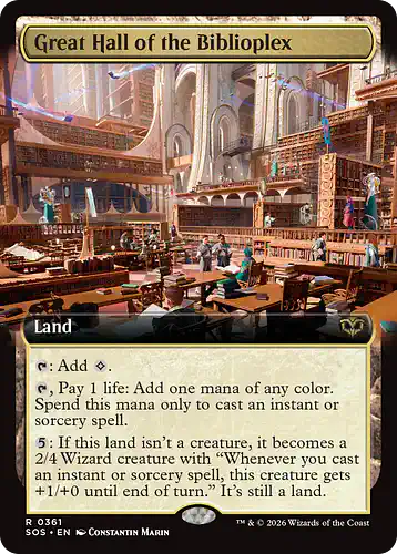 Great Hall of the Biblioplex - sos Spoiler