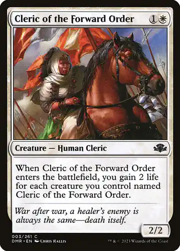 Cleric of the Forward Order - dmr Spoiler