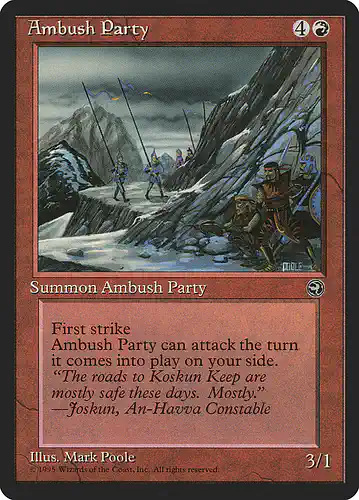 Ambush Party - hml Spoiler