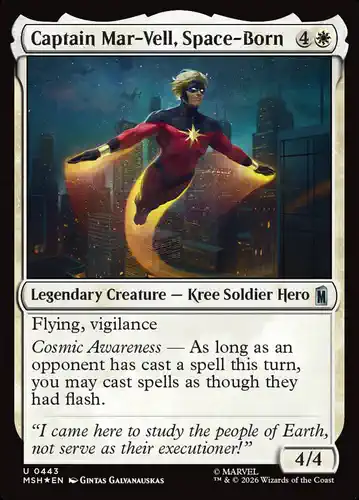 Captain Mar-Vell, Space-Born - msh Spoiler