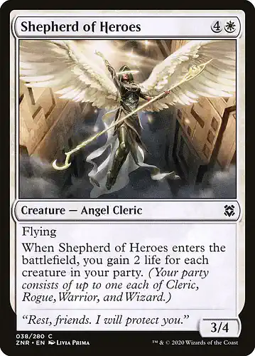 Shepherd of Heroes - znr Spoiler
