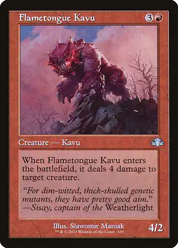 Flametongue Kavu - dmr Spoiler