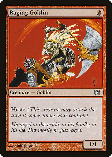 Raging Goblin - 8ed Spoiler