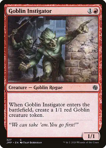 Goblin Instigator - jmp Spoiler