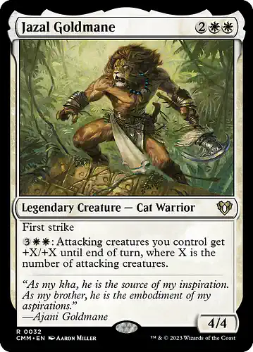 Jazal Goldmane - cmm Spoiler