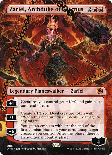 Zariel, Archduke of Avernus - afr Spoiler
