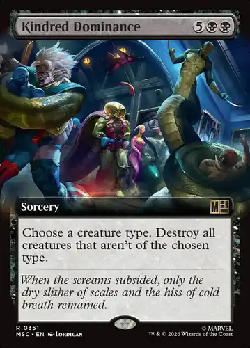 Kindred Dominance - msc Spoiler