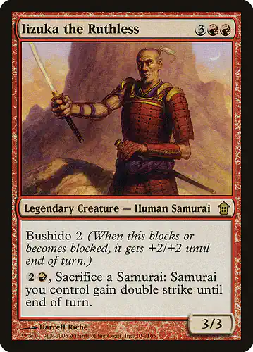 Iizuka the Ruthless - sok Spoiler