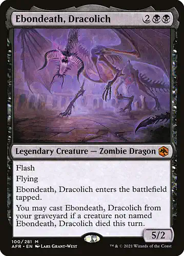 Ebondeath, Dracolich - afr Spoiler