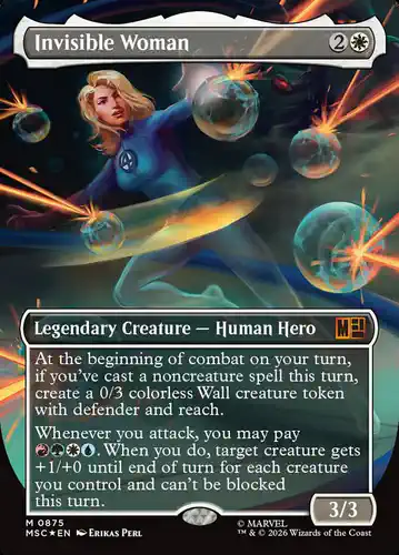Invisible Woman - msc Spoiler