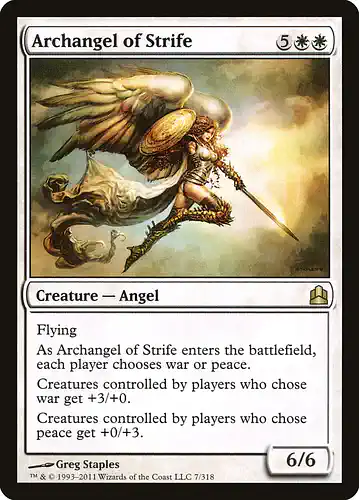 Archangel of Strife - cmd Spoiler