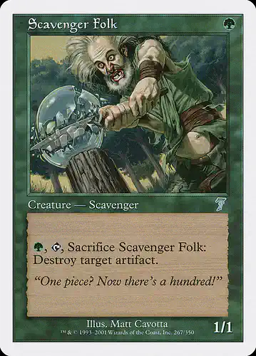 Scavenger Folk - 7ed Spoiler