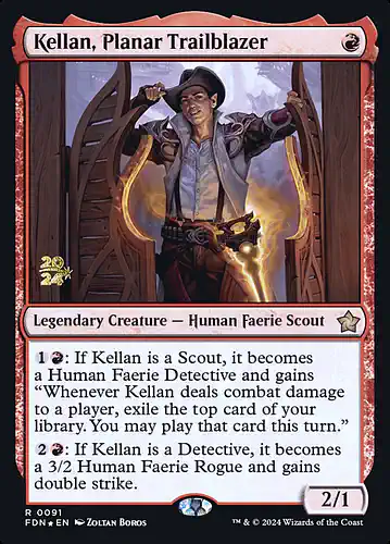 Kellan, Planar Trailblazer - fdn Spoiler