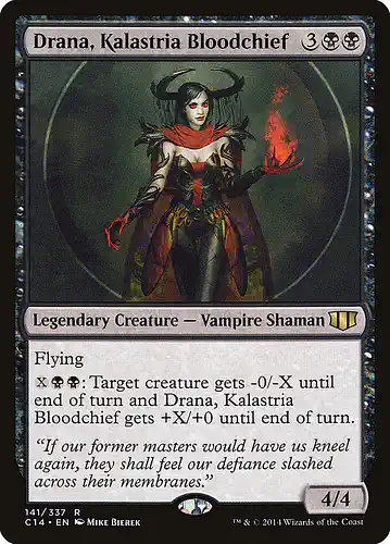 Drana, Kalastria Bloodchief - c14 Spoiler