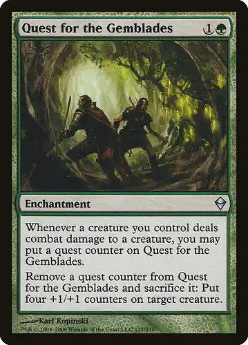 Quest for the Gemblades - zen Spoiler