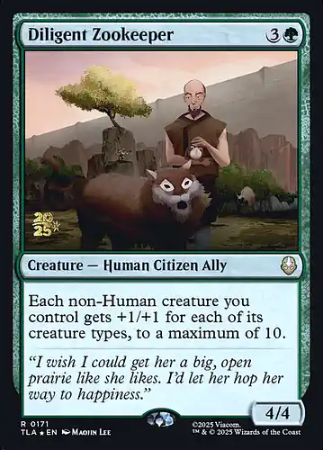 Diligent Zookeeper - tla Spoiler
