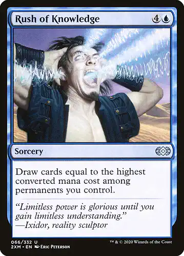 Rush of Knowledge - 2xm Spoiler