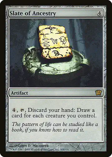 Slate of Ancestry - 9ed Spoiler