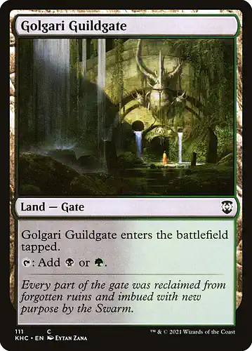 Golgari Guildgate - khc Spoiler