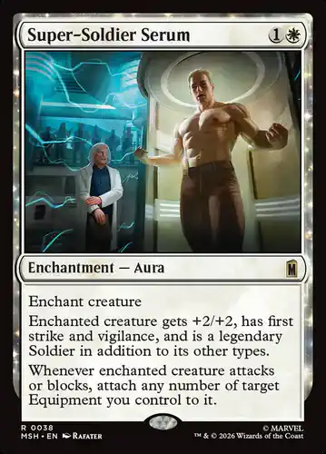 Super-Soldier Serum - msh Spoiler