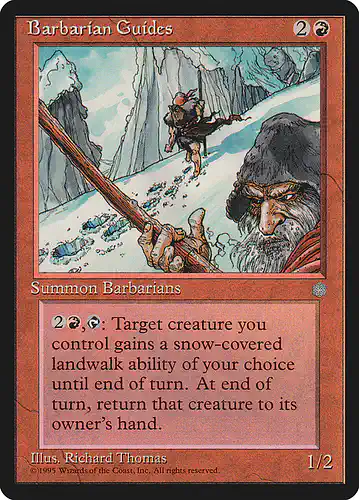 Barbarian Guides - ice Spoiler