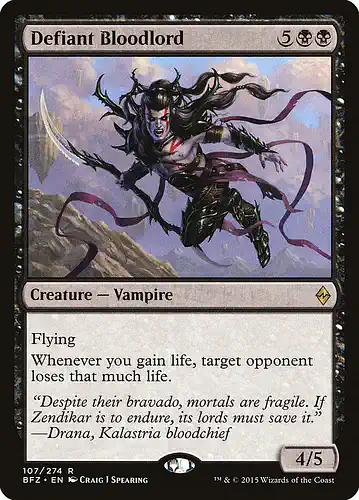 Defiant Bloodlord - bfz Spoiler
