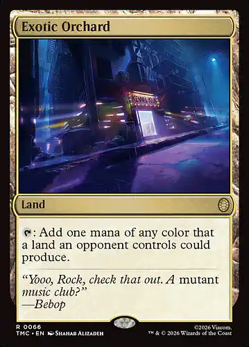 Exotic Orchard - tmc Spoiler