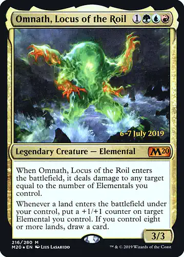 Omnath, Locus of the Roil - m20 Spoiler