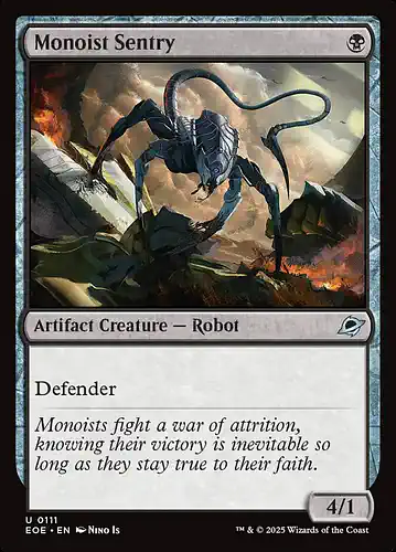 Monoist Sentry - eoe Spoiler