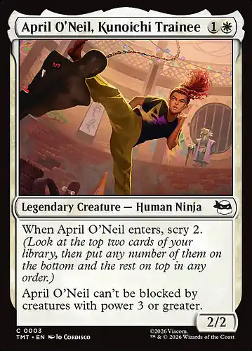 April O'Neil, Kunoichi Trainee - tmt Spoiler