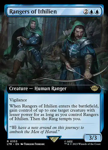 Rangers of Ithilien - ltr Spoiler