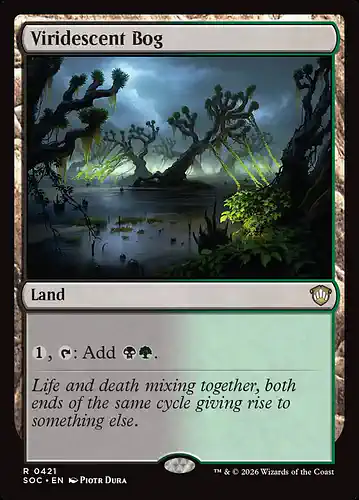 Viridescent Bog - soc Spoiler
