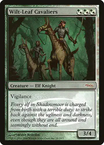 Wilt-Leaf Cavaliers - dci Spoiler