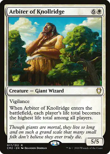 Arbiter of Knollridge - cm2 Spoiler