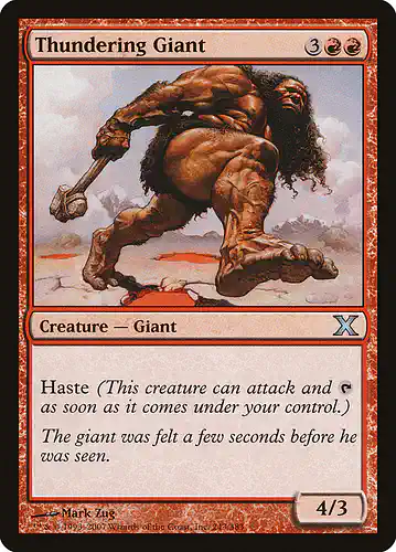 Thundering Giant - 10e Spoiler