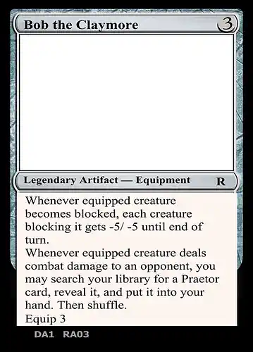 Bob the Claymore - unk Spoiler