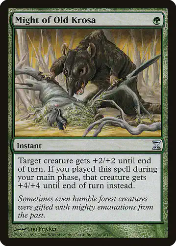 Might of Old Krosa - tsp Spoiler