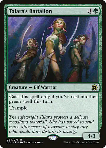 Talara's Battalion - ddu Spoiler