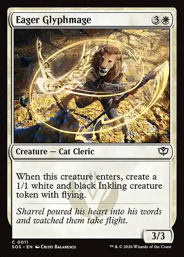 Eager Glyphmage - sos Spoiler