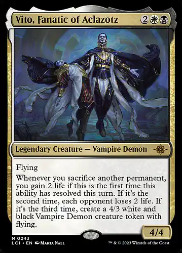 Vito, Fanatic of Aclazotz - lci Spoiler