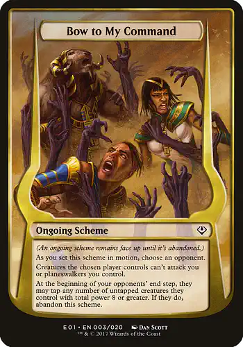 Bow to My Command - e01 Spoiler