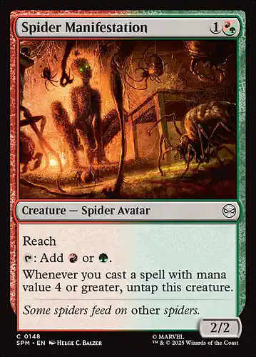 Spider Manifestation - spm Spoiler