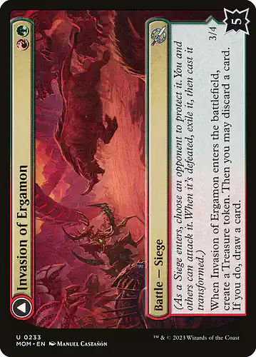 Invasion of Ergamon - mom Spoiler