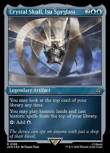 Crystal Skull, Isu Spyglass - acr Spoiler