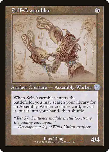 Self-Assembler - brr Spoiler