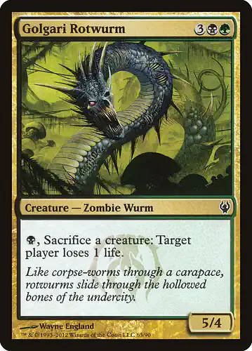 Golgari Rotwurm - ddj Spoiler