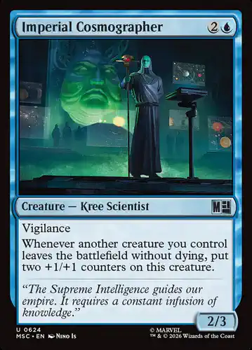 Imperial Cosmographer - msc Spoiler