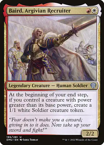 Baird, Argivian Recruiter - dmu Spoiler