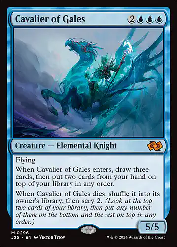 Cavalier of Gales - j25 Spoiler