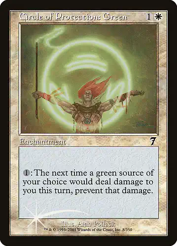 Circle of Protection: Green - 7ed Spoiler